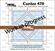 Crealies Cardzz Stansen Postzegelvel Deepti (CLCZ470)