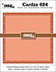 Crealies Cardzz Stansen No. 624 Dubbele Kaart Postzegel Vierkant (CLCZ624)