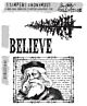 Tim Holtz Stampers Anonymous Just Believe Tim Holtz Cling Stamps (CMS031)