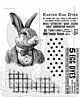 Tim Holtz  Mr. Rabbit Tim Holtz Cling Stamps (CMS478)