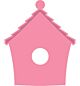 Collectable Birdhouse flowers