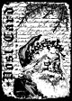 Stampers Anonymous Santa Letter Tim Holtz Components Cling Mount Tim Holtz Collage Stamp (COM028)
