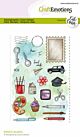 CraftEmotions clearstamps A6 - CC BASICS Doodles A6 Carla Creaties