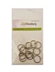 CraftEmotions Klik ringen / boekbindersringen 19mm 12 st. 