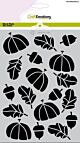 CraftEmotions Mask stencil Hedgy - herfst A5 Carla Creaties 