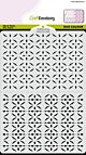 CraftEmotions Stencil Duo Colour pattern no.8 2xA6 