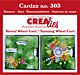 Crealies Cardzz 2x Draaikaart 10,5 X 10,5 cm 