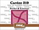Crealies Cardzz pocket & envelop - cirkel CLCZ319 folded: 6 x 6 cm