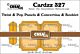 Crealies Cardzz Twist& Pop B3, Panelen&Lep.& Miniboekje tickets V CLCZ327 63x90 - 39x57 - 33x51mm 