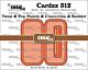 Crealies Cardzz Twist & pop up - mini boekje B CLCZ312 90x90mm