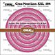 Crealies Crea-Nest-Lies XXL Inchies cirkel dunne kaders CLNestXXL164 max. 5,125 x 5,125 inch