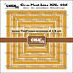 Crealies Crea-Nest-Lies XXL Inchies vierkant dunne kaders CLNestXXL165 max. 5,125 x 5,125 inch