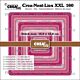 Crealies Crea-Nest-Lies XXL Vierkant stiksteek CLNestXXL160 max. 13 x 13 cm