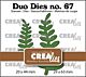 Crealies Duo Dies Leaves 18 CLDD67 29 x 63 mm + 20 x 44 mm