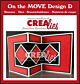 Crealies On The Move Design D max.13,5x27cm 