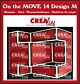 Crealies On the Move Design M CLMOVE14 13,5x27cm