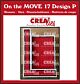 Crealies On the MOVE Design P CLMOVE17 folded: 10x14,5cm