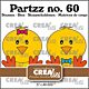Crealies Partzz Kuiken CLPartzz60 37x40mm