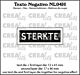 Crealies Texto Negativo Die STERKTE - NL - NL (H) NL04H max. 17x46mm
