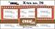 Crealies Xtra Filmstrip golvend horizontaal CLXtra79 36x125mm