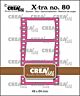 Crealies Xtra Filmstrip golvend verticaal CLXtra80 48x84mm
