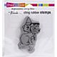 Stampendous  Cling Stamp Frankencat