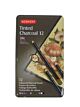 Derwent Tinted Charcoal Potloden Blik of 12 Assorted   