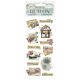 Stamperia Venice City of Art Rub-On 4x8,5 Inch Letters (DFLRB168)