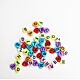 Beads Coloured Heart Letter (50pcs) (DMCFA4397)