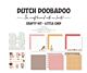 Dutch Doobadoo Crafty Kit Little Chef 21x21cm 473.005.053