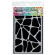Dyan Reaveley Dylusions Stencil S Crazy Paving (DYS85126)
