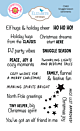 ECD Cute & Whimsical Snuggle Season Stamps Snuggle Season Sentiments