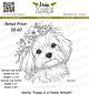Lesia Zgharda Design Stamp “Puppy in a Flower Wreath”
