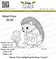 Lesia Zgharda Design Stamp “Cute Hedgehog Planting a Crocus”