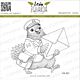 Lesia Zgharda Design Stamp Happy Post Pigeon 