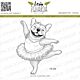 Lesia Zgharda Design Stamp French Bulldog Ballerina
