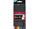 Kleurpotloden Faber-Castell Black Edition in kartonnen etui á 12 stuks