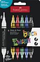 Acrylmarker Faber-Castell Black Edition Shake & Paint 6st. standaard kleuren