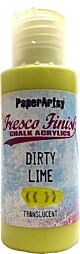 PaperArtsy Fresco Finish - Dirty Lime {Tracy Scott}