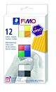 Fimo Effect set - colour pack 12 st /12x25gr 