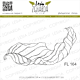  Lesia Zgharda Design photopolymer Stamp Dry fall leaf FL164