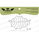 Lesia Zgharda Design stamp Puansetias Leaf Big FL178
