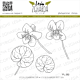 Lesia Zgharda Design Stamp Violets flowers