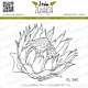 Lesia Zgharda Design Stamp Protea flower 