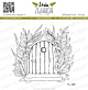 Lesia Zgharda Stamp Whimsical Door with Fern