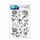 Simon Hurley Photopolymer Stamps 6x9 Inch Beautiful Blooms