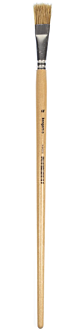 Varkenshaar penselen Kangaro platte kwast nr 18