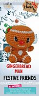 Knitty Critters - Festive Freinds - Gingerbread Man