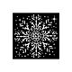 Stamperia The Owl's House Thick Stencil 12X12cm Snowflake (KSTDS52)