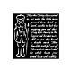Stamperia Alice in Christmas Thick Stencil 12X12cm Soldiers (KSTDS58)
